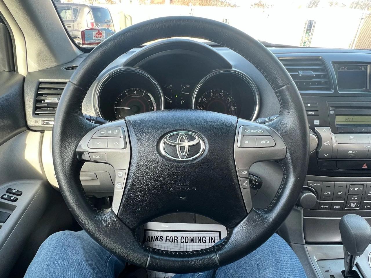 Toyota Highlander 4WD 4dr V6 Sport (Natl) 2010