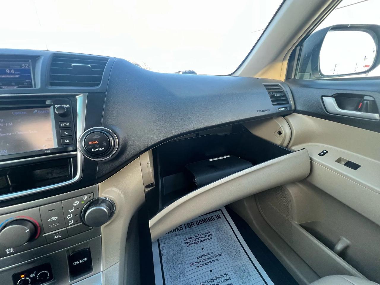 Toyota Highlander 4WD 4dr V6 Plus (Natl) 2013