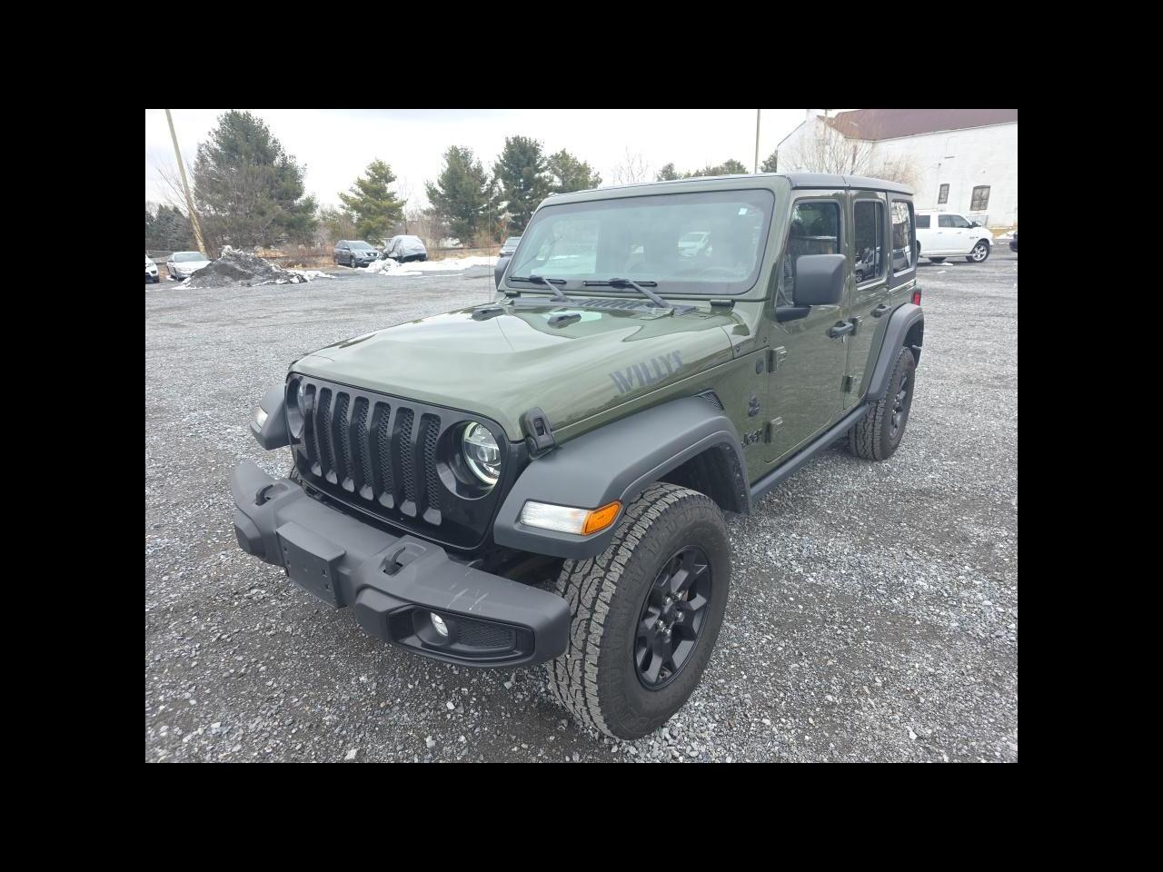Jeep Wrangler Unlimited Willys 4x4 2021