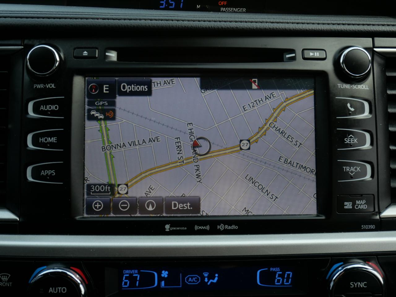 Toyota Highlander XLE V6 AWD (Natl) 2019