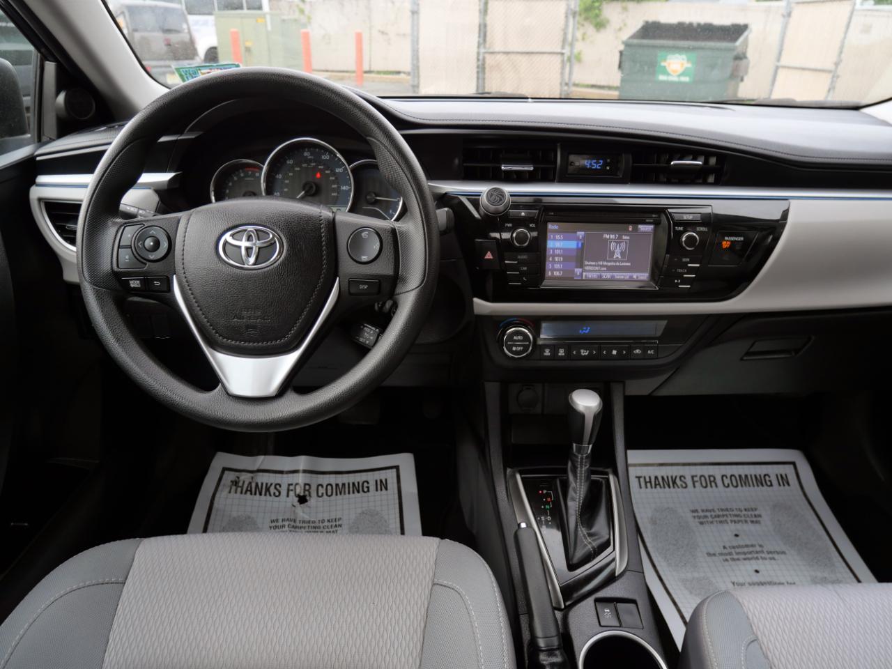 Toyota Corolla 4dr Sdn CVT LE Premium (Natl) 2014