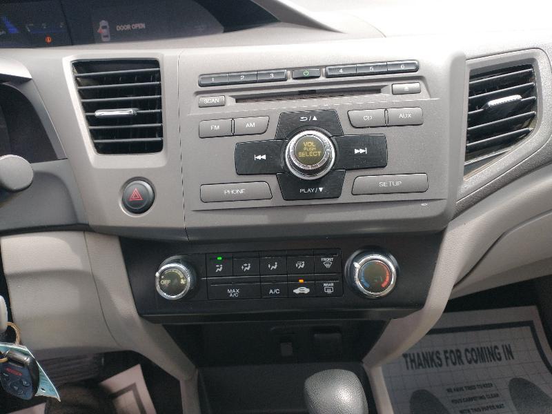 Honda Civic EX Sedan 5-Speed AT 2012