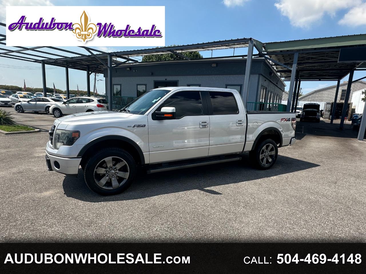 Used 2013 Ford F150 XLT SuperCrew 6.5ft. Bed 4WD for Sale in Kenner LA 70062 Audubon Wholesale