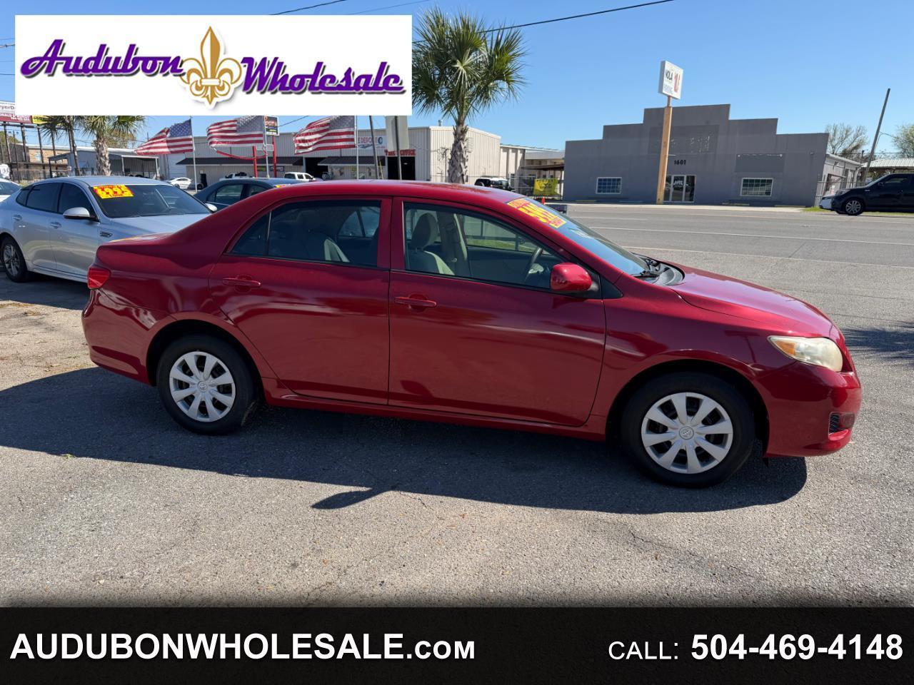 Toyota Corolla 4dr Sdn Man (Natl) 2010