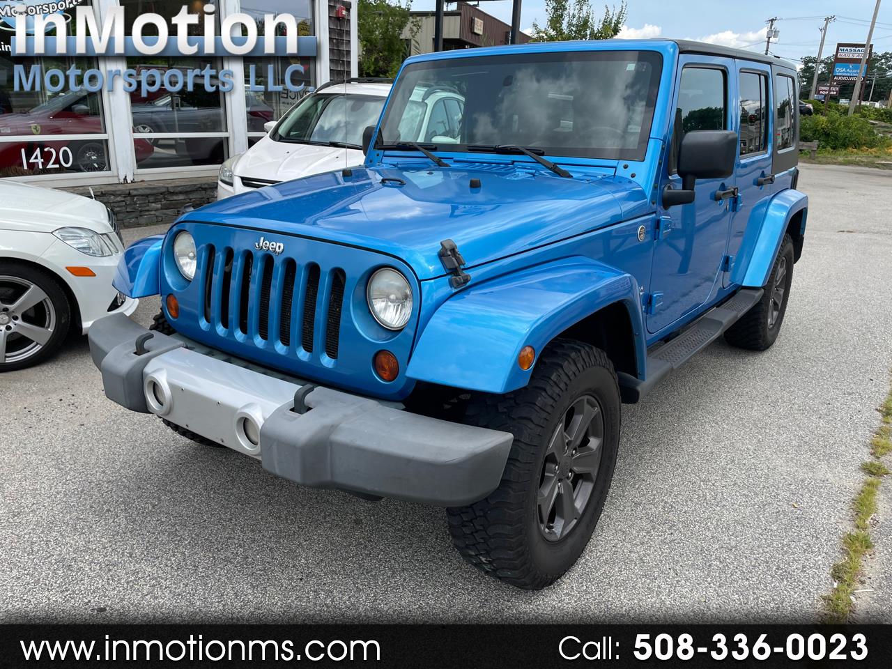 Used 2010 Jeep Wrangler Unlimited Sahara 4WD for Sale in Seekonk MA