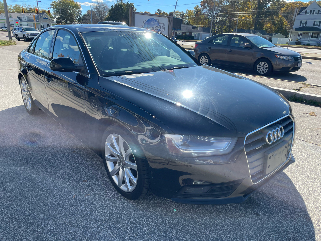 Audi A4 2.0T Premium Sedan quattro Manual 2013 Audi A4 2.0T Premium Sedan quattro Manual 2013