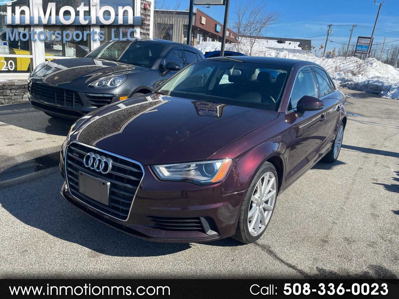 Audi A3 2.0T Premium Sedan quattro S tronic 2015