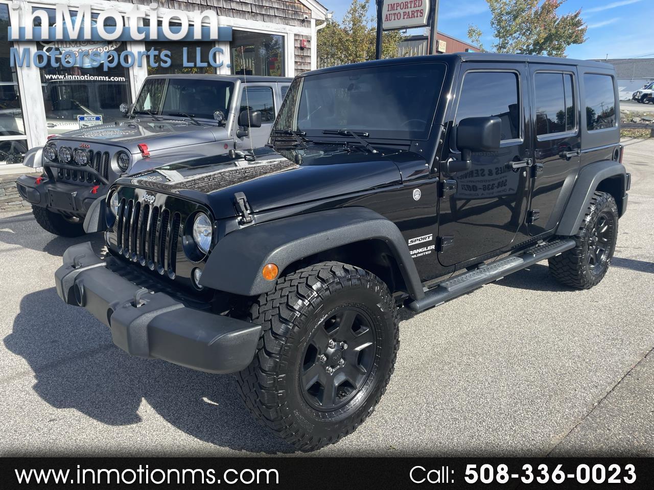 2017 Jeep Wrangler Unlimited Sport 4WD