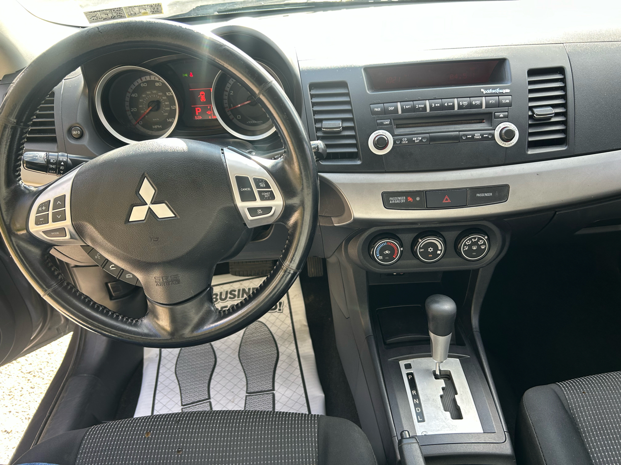 Mitsubishi Lancer ES 4D Sedan 2009 Mitsubishi Lancer ES 4D Sedan 2009