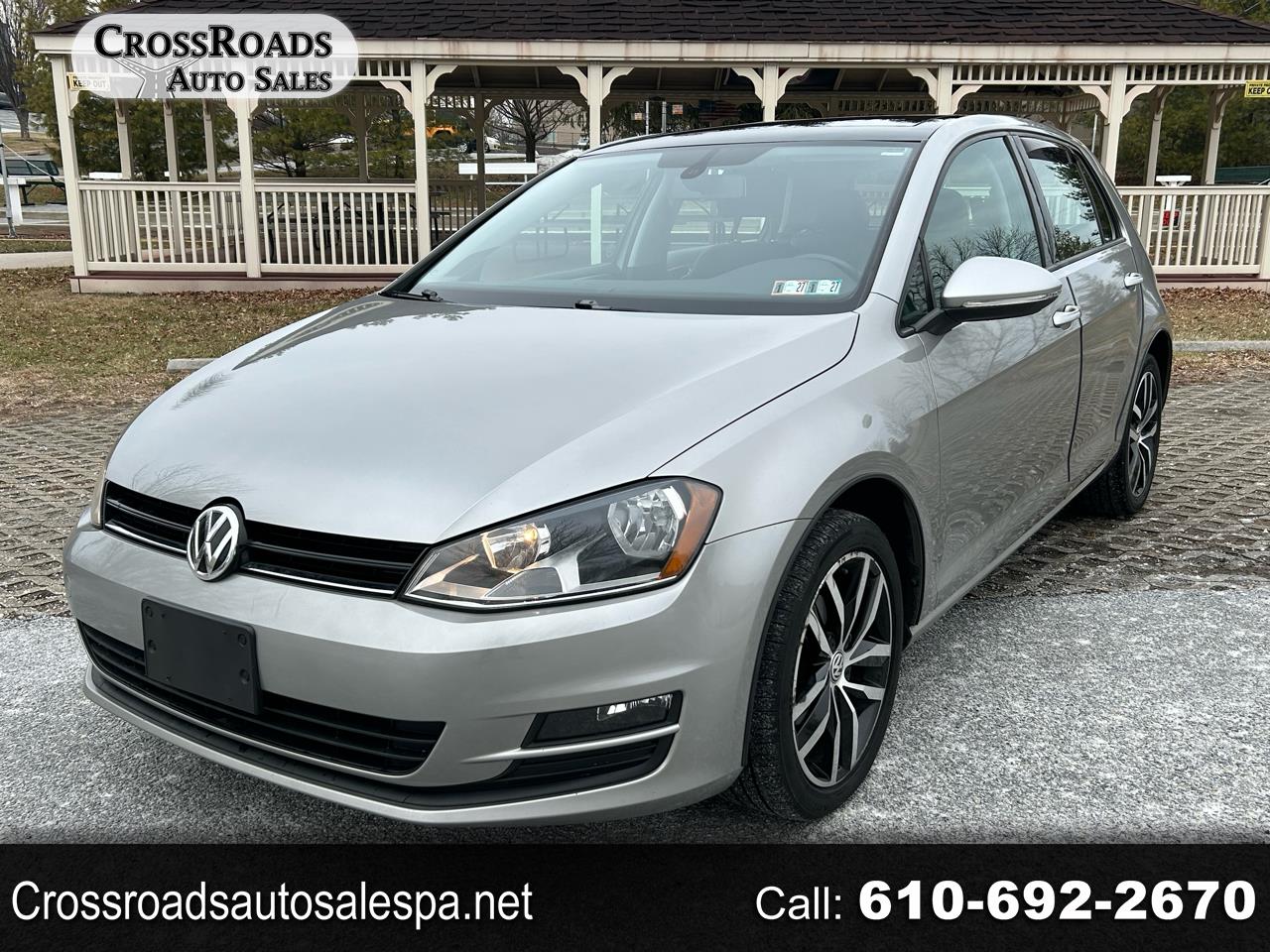 Volkswagen Golf TSI S 6A w/Sunroof 2015