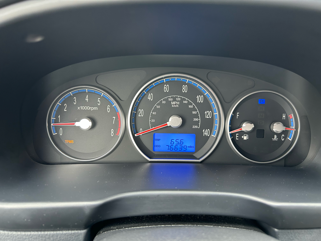 Hyundai Santa Fe SE FWD 2009