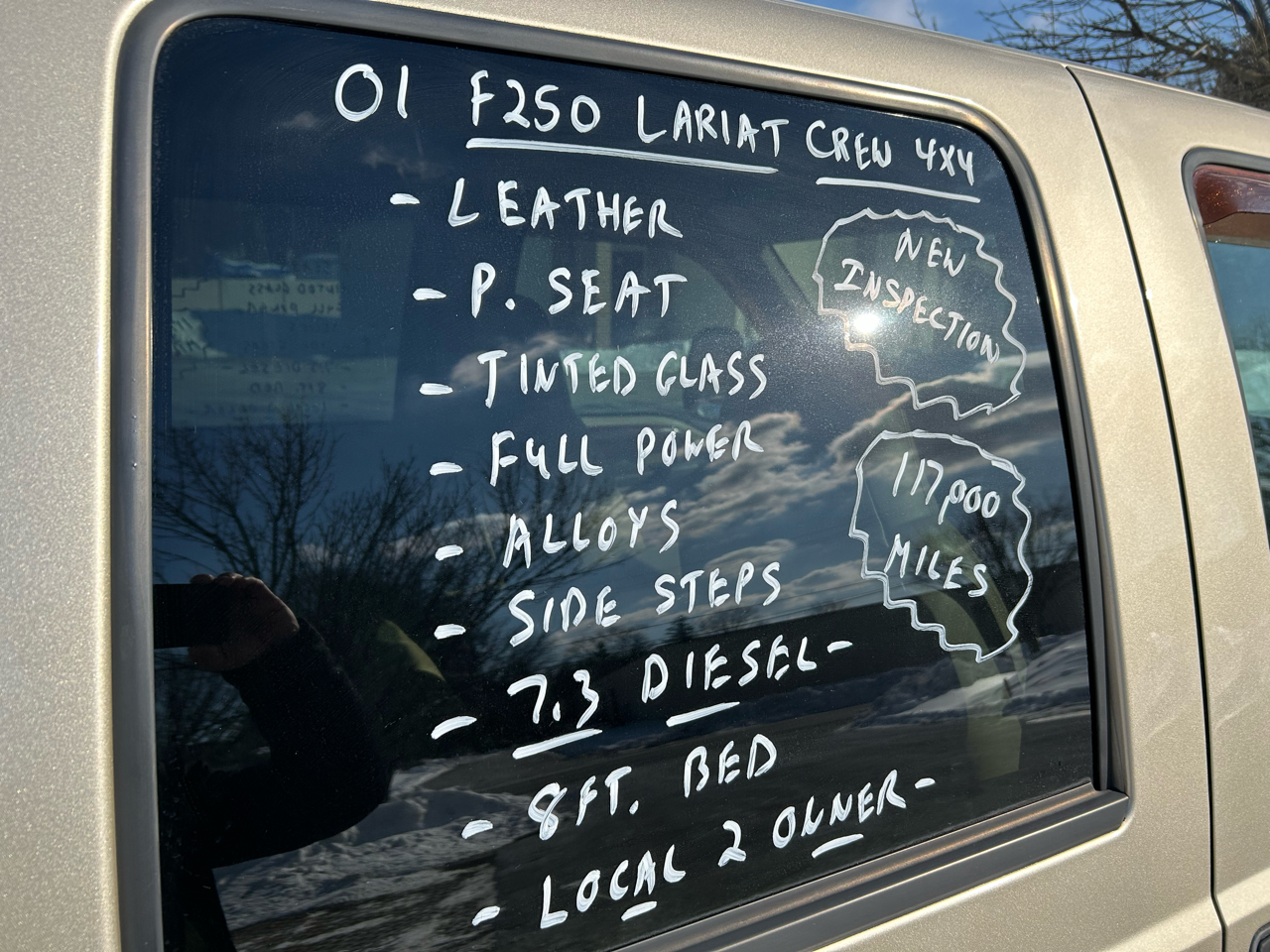 Ford F-250 SD Lariat Crew Cab Long Bed 4WD 2001