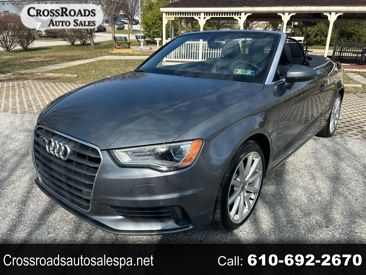 2015 Audi A3 2.0T Premium Plus Cabriolet quattro S tronic
