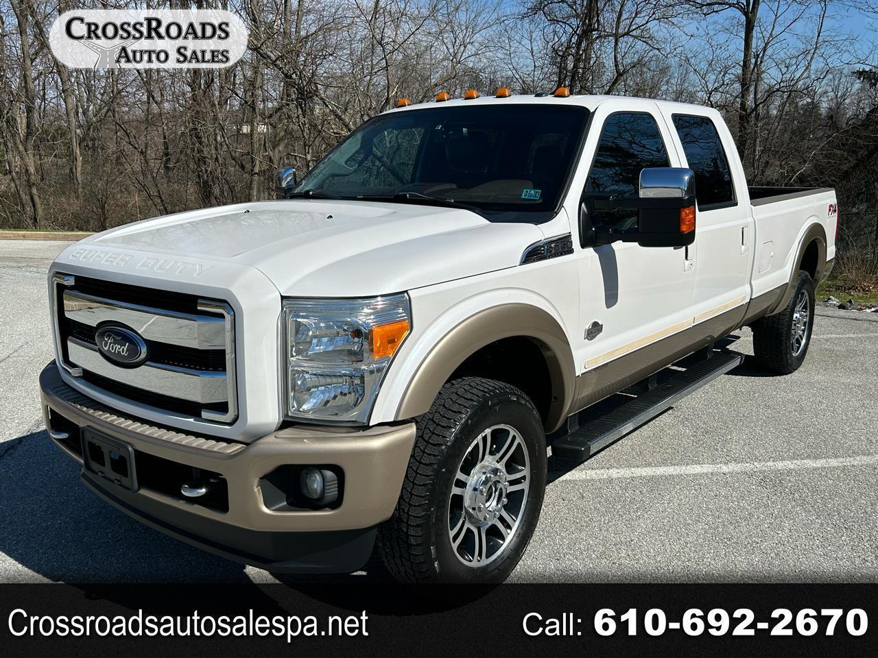 2014 Ford F-350 SD King Ranch Crew Cab Long Bed 4WD