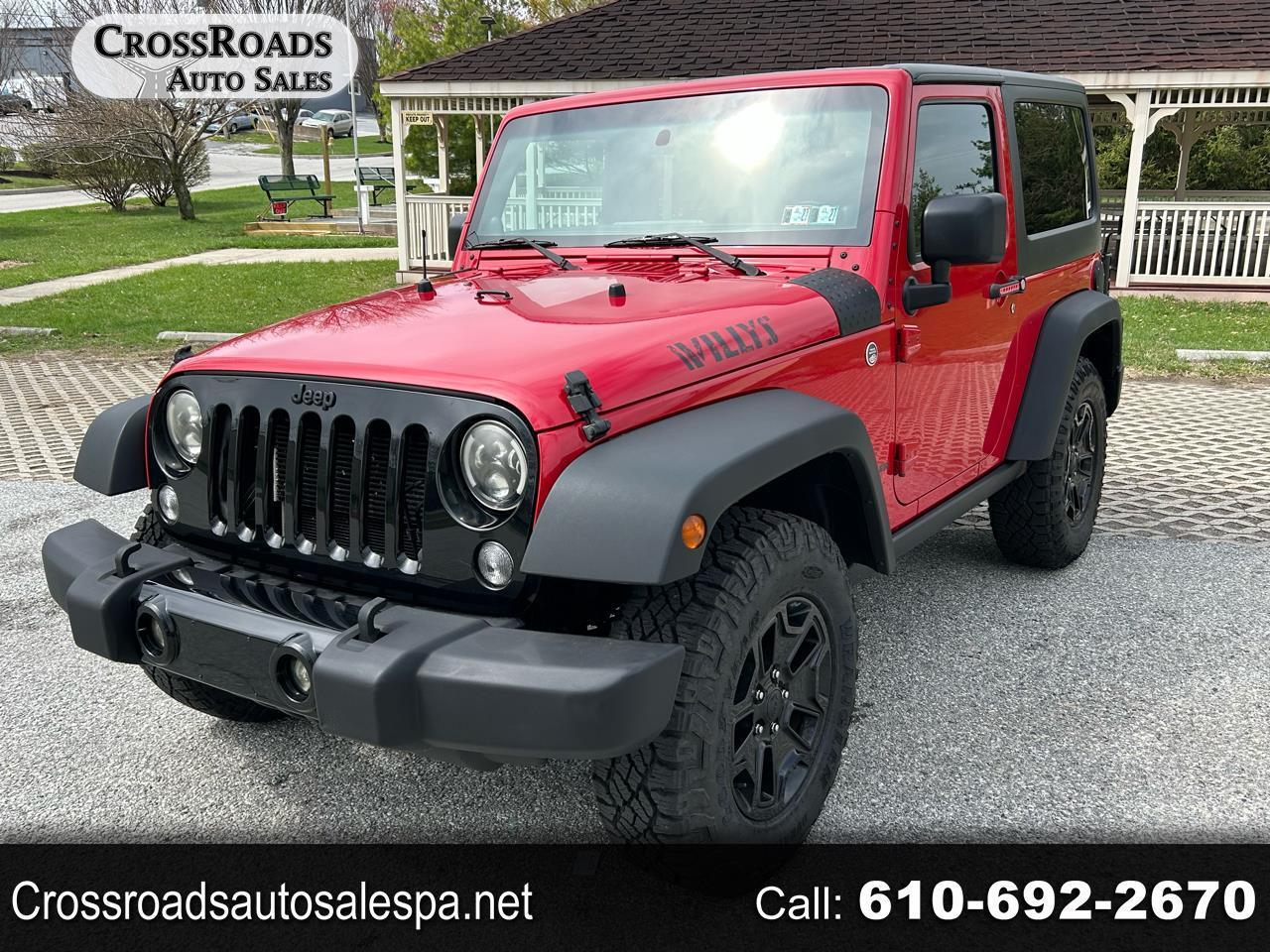 2014 Jeep Wrangler Willys 2 Door 4x4