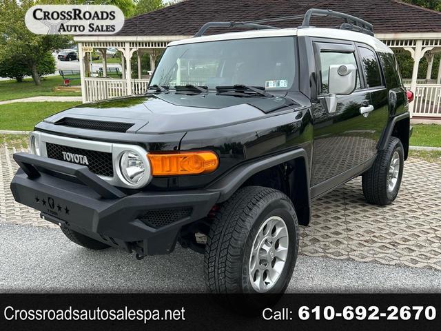 Black 2013 Toyota FJ Cruiser 4WD SUV / Crossover Four-Wheel Drive Automatic