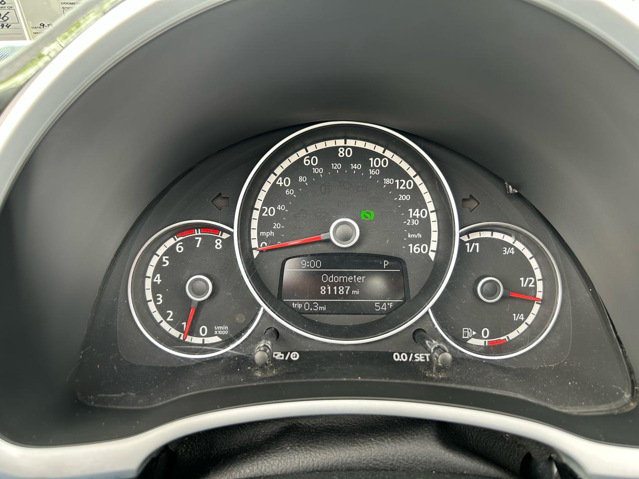 Volkswagen Beetle 2.5L Convertible 2014