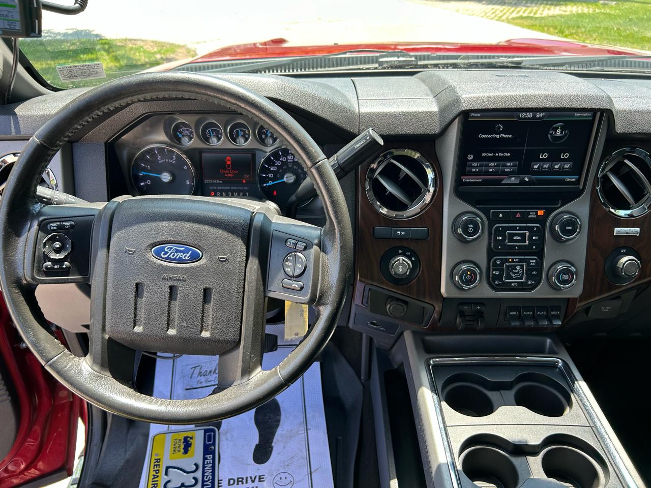 Ford F-350 SD Lariat SuperCab Long Bed 4WD 2014