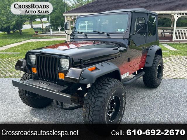Black 1995 Jeep Wrangler SUV / Crossover Four-Wheel Drive 5-Speed Manual