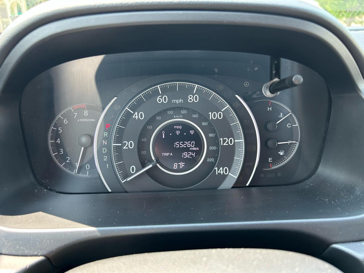 Honda CR-V EX 4WD 5-Speed AT 2013