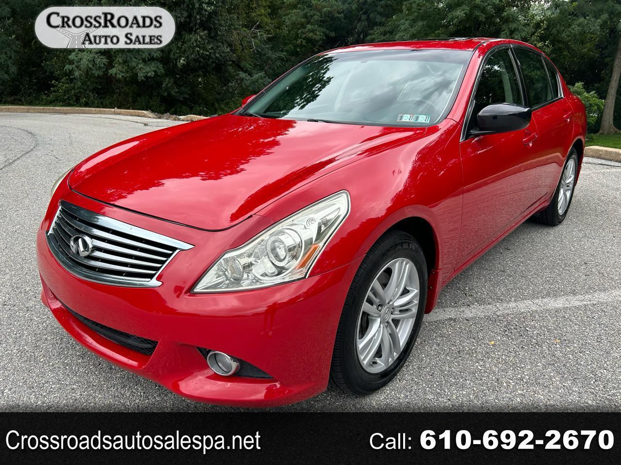 Infiniti G Sedan G37x AWD 2011