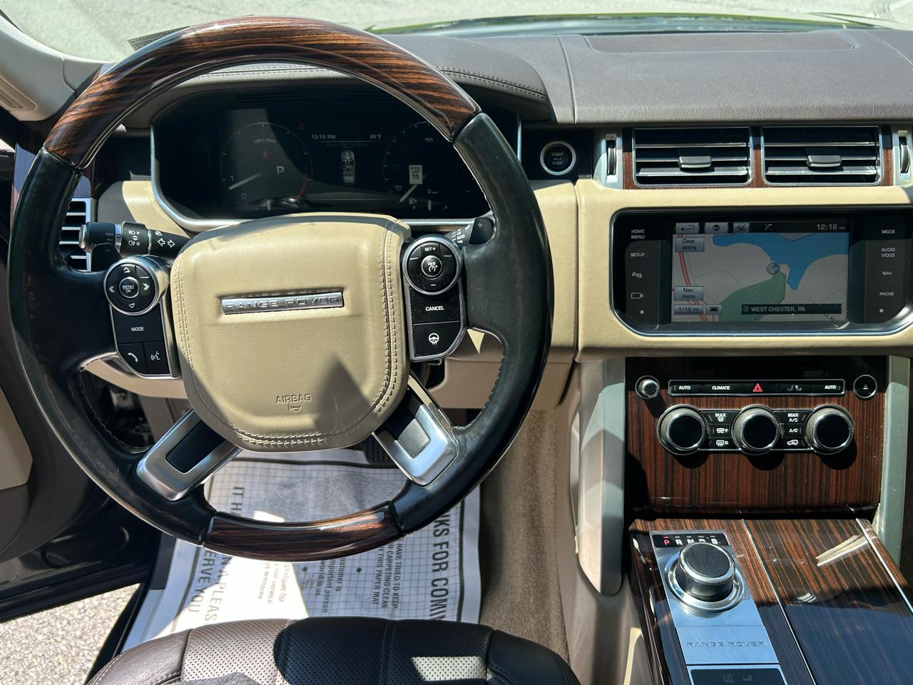 Land Rover Range Rover 3.0L V6 Supercharged HSE 2014