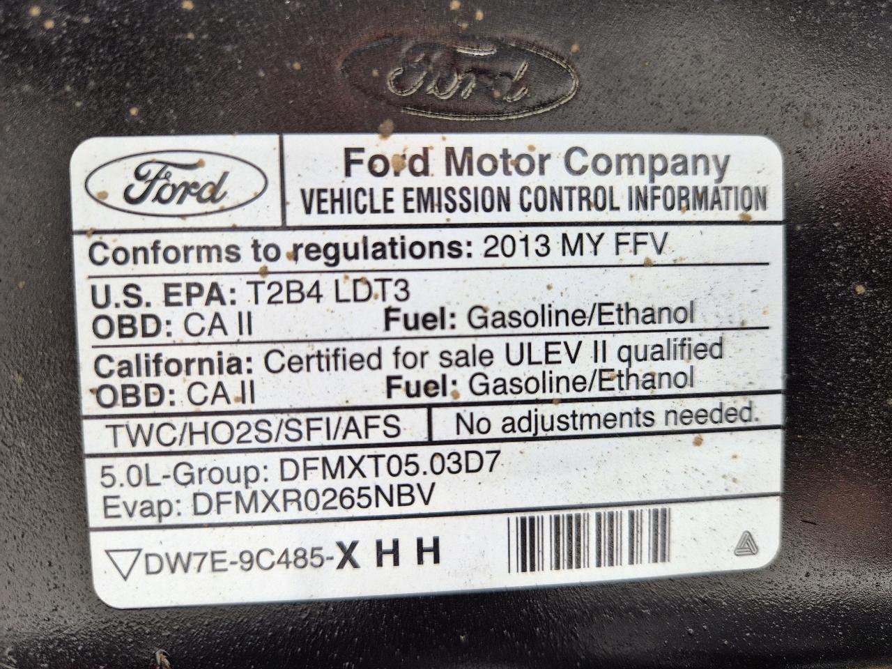 Ford F-150 XLT SuperCrew 6.5-ft. Bed 4WD 2013