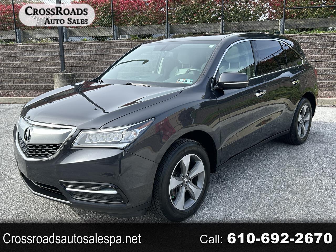 Acura MDX SH-AWD 6-Spd AT 2014
