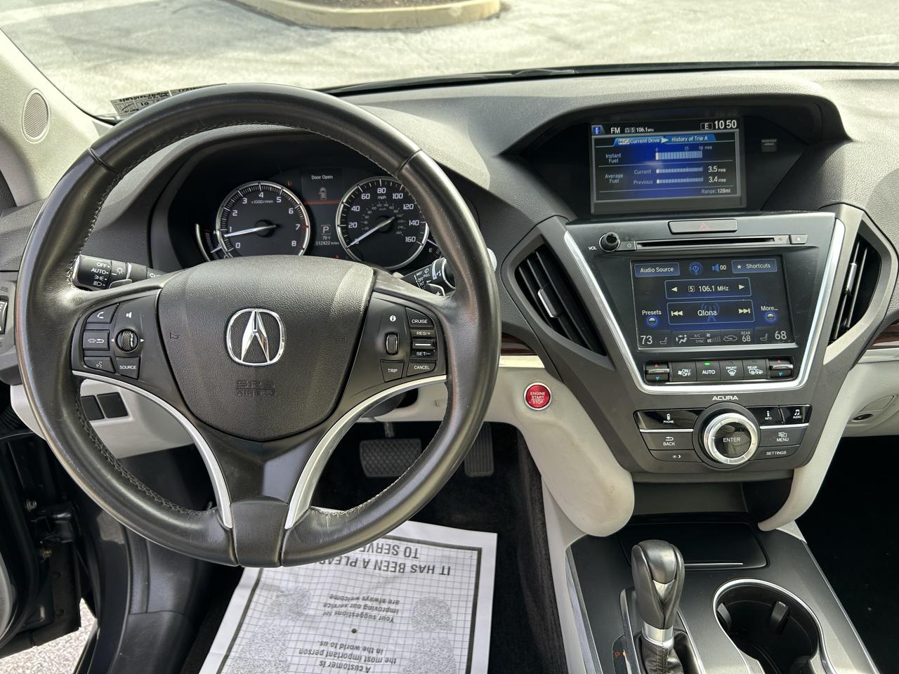 Acura MDX SH-AWD 6-Spd AT 2014