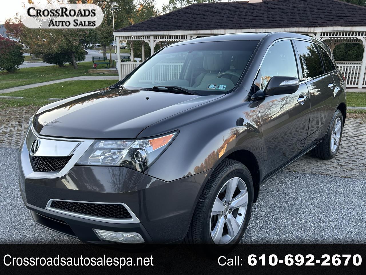 Acura MDX 6-Spd AT w/Tech Package 2012