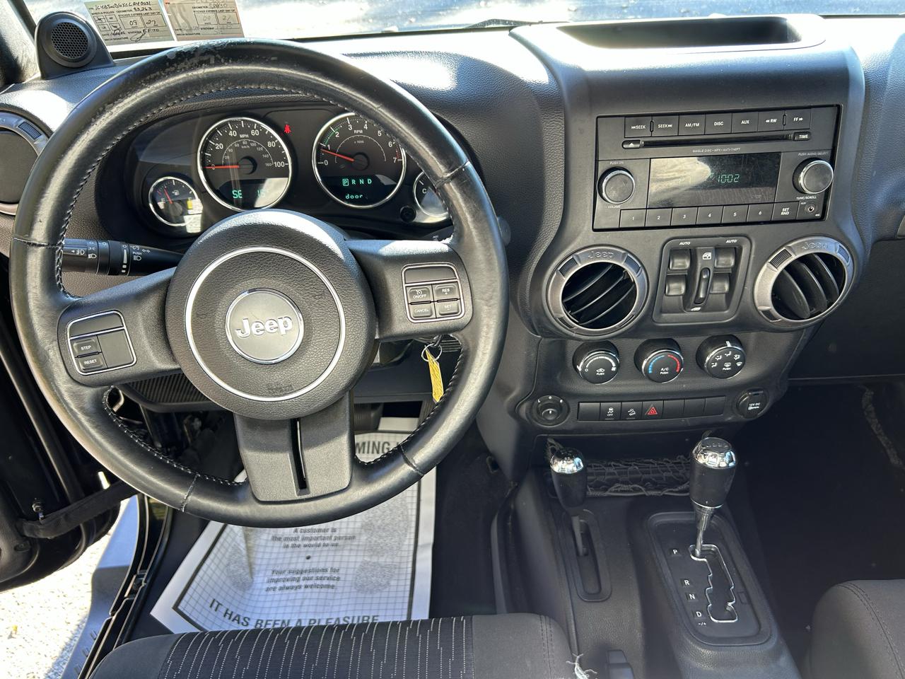 Jeep Wrangler Unlimited Sport 4WD 2012