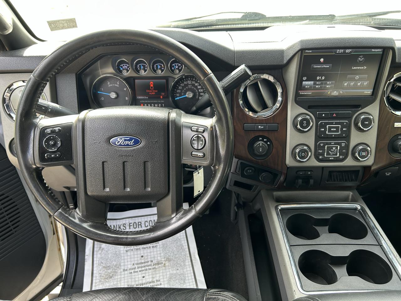 Ford F-250 SD Lariat Crew Cab 4WD 2016