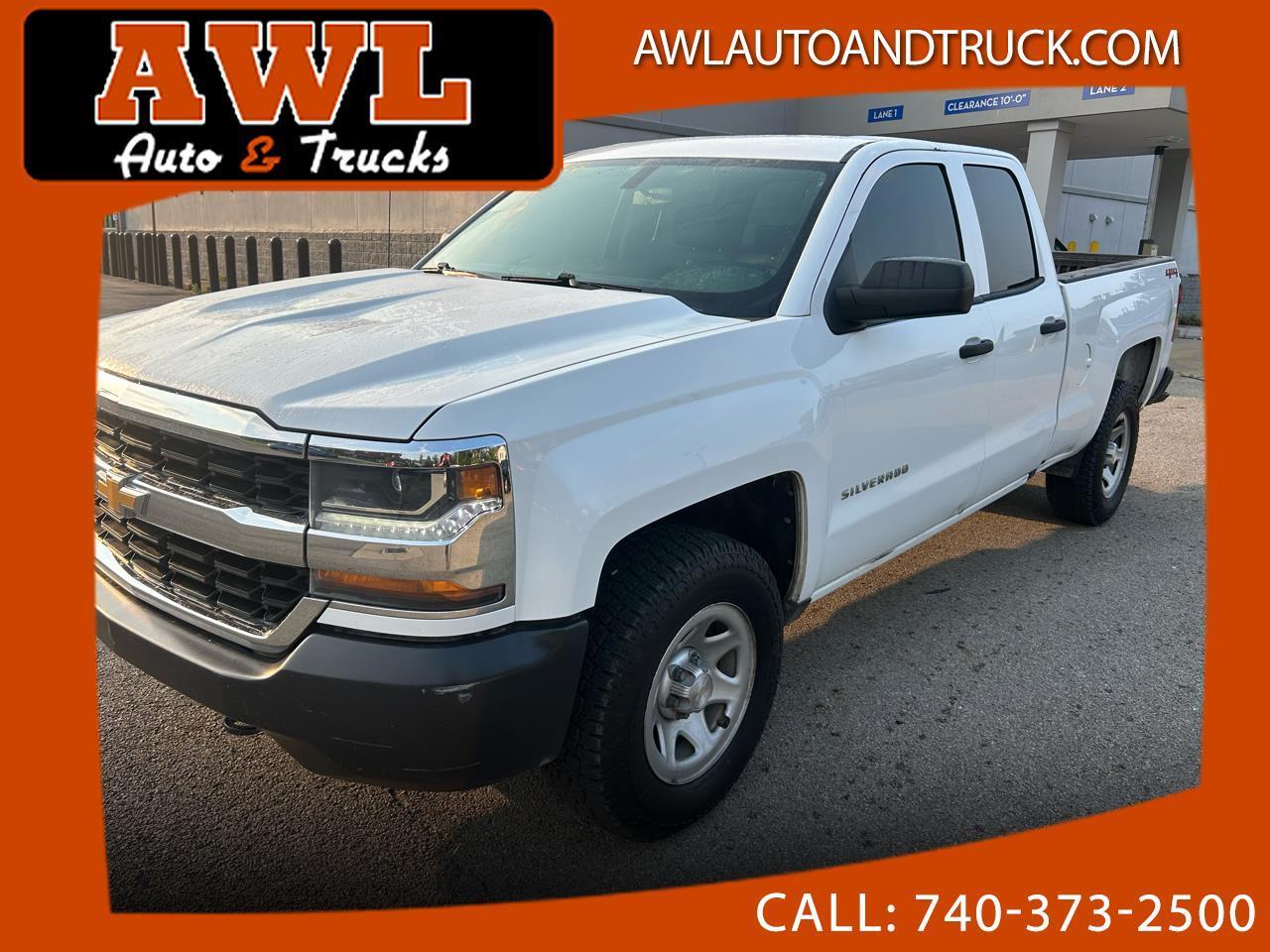 2018 Chevrolet Silverado 1500 Work Truck Double Cab 4WD