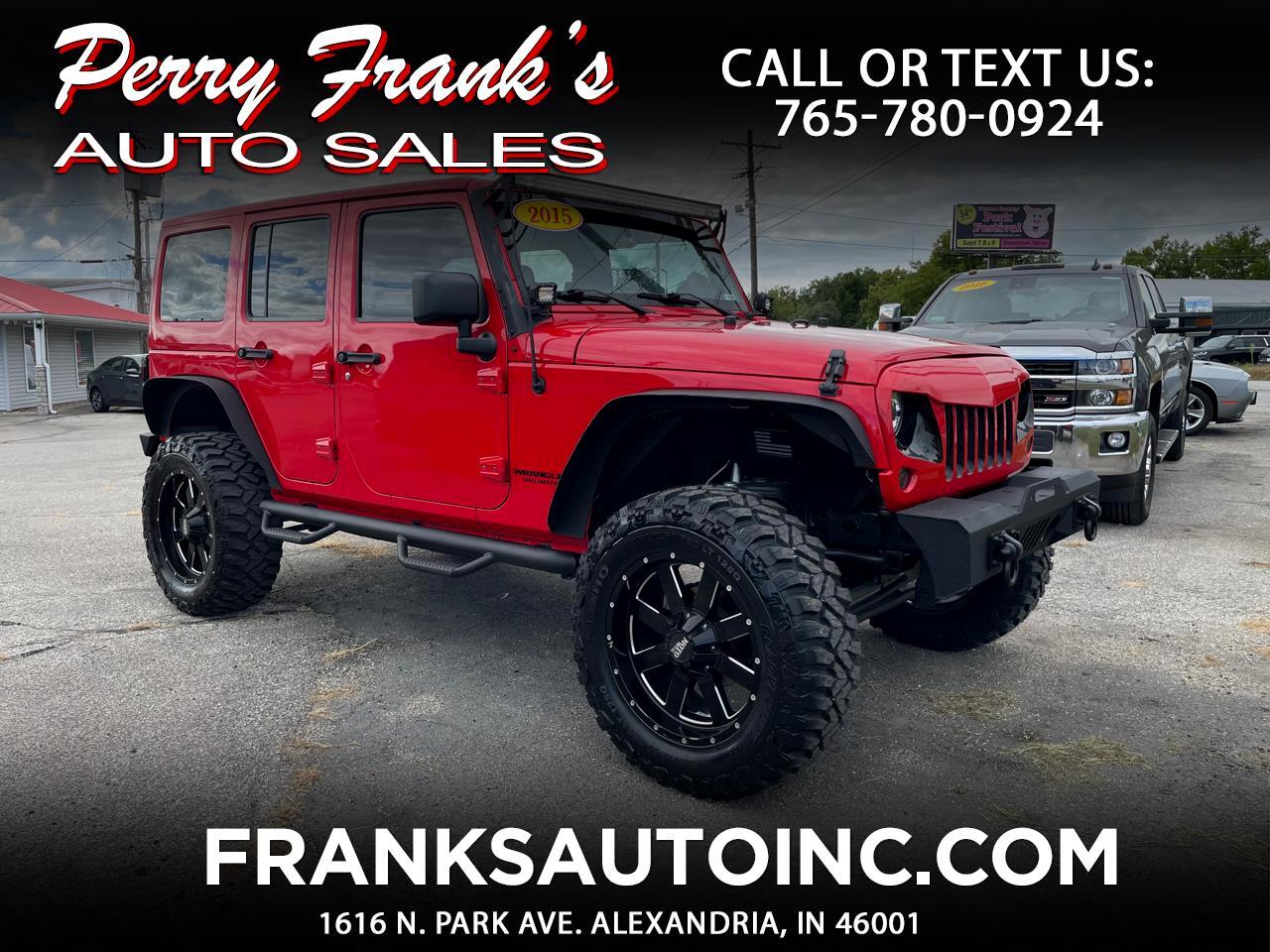2015 Jeep Wrangler Unlimited 4WD 4dr Rubicon