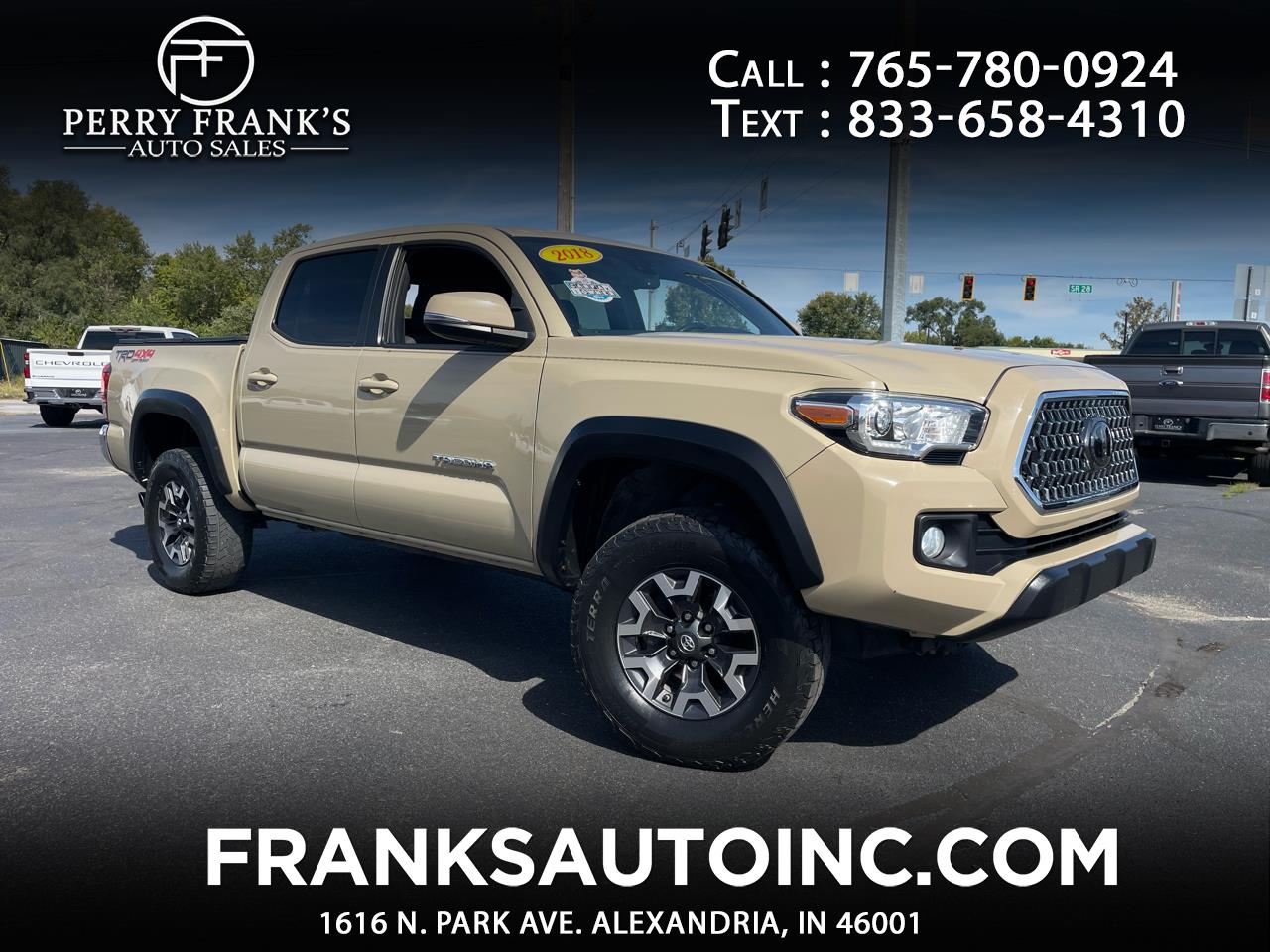 2018 Toyota Tacoma 4WD Double Cab V6 AT TRD Off Road (Natl)