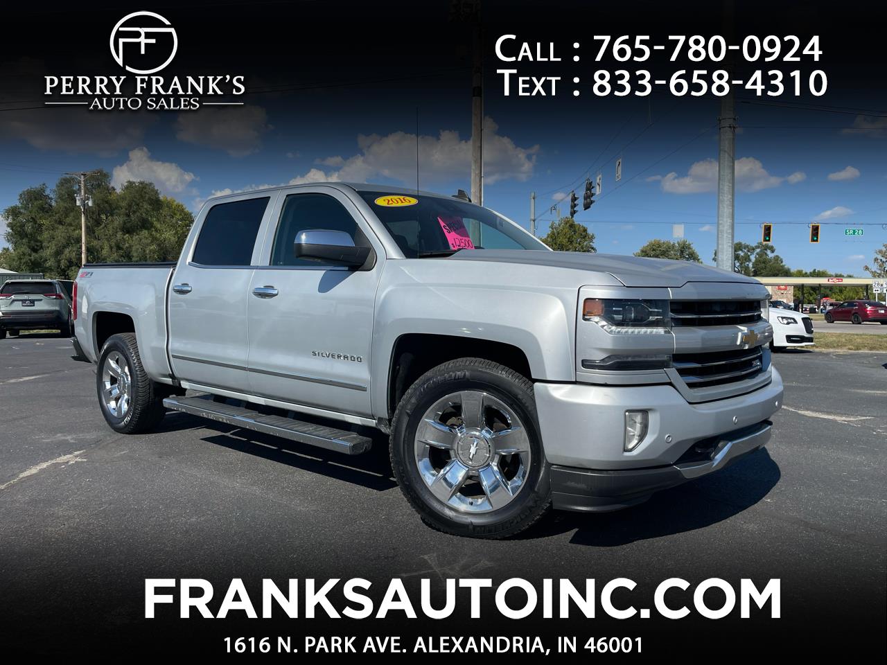 2016 Chevrolet Silverado 1500 4WD Crew Cab 143.5" LTZ w/2LZ
