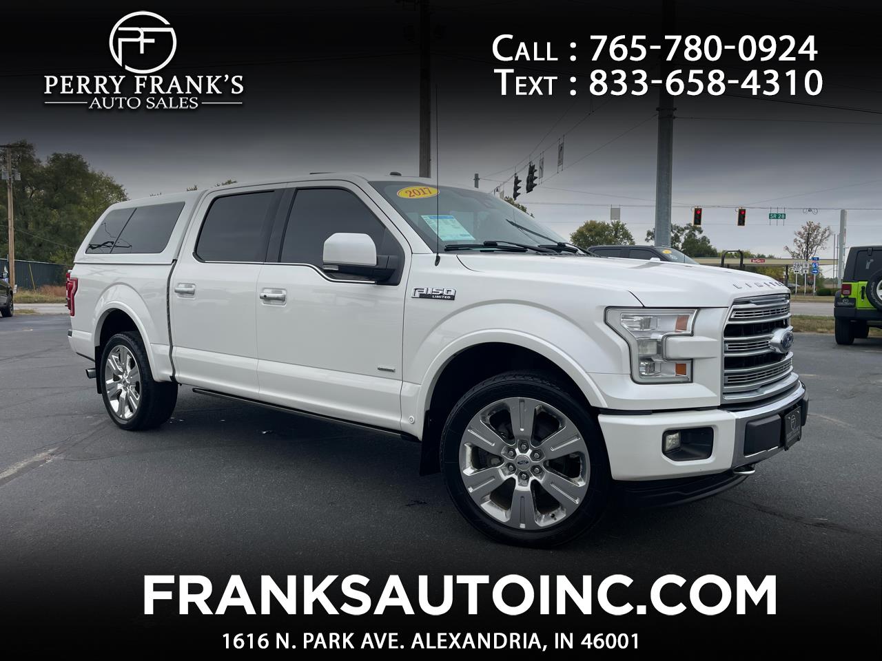 2017 Ford F-150 Limited 4WD SuperCrew 5.5' Box