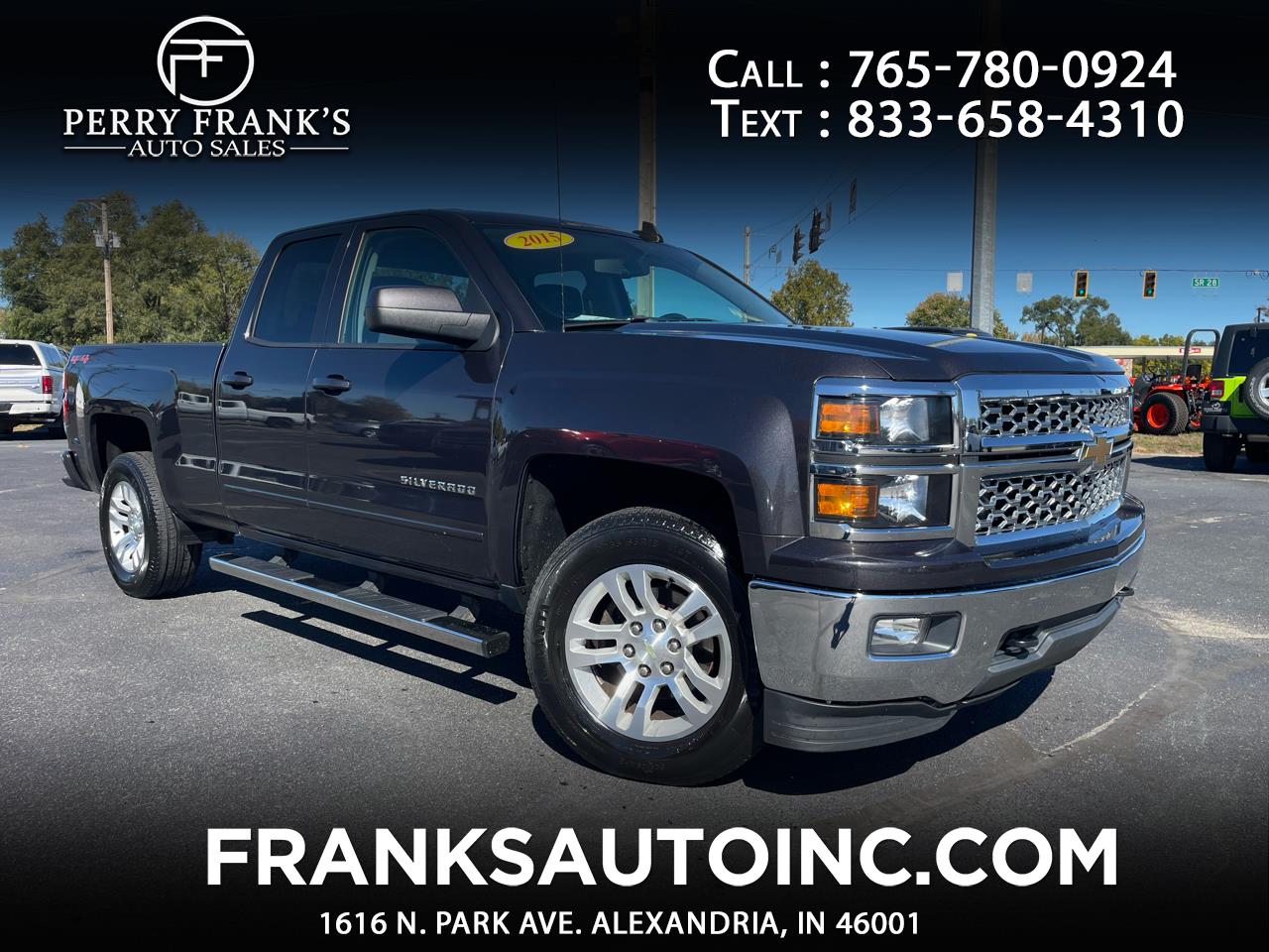 2015 Chevrolet Silverado 1500 4WD Double Cab 143.5" LT w/1LT