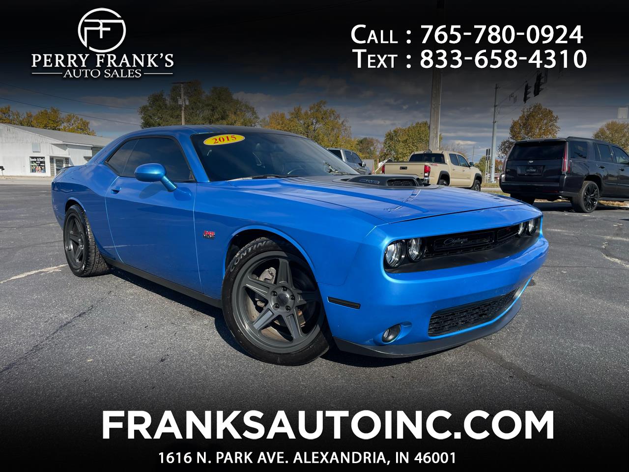 2015 Dodge Challenger 2dr Cpe R/T Plus Shaker