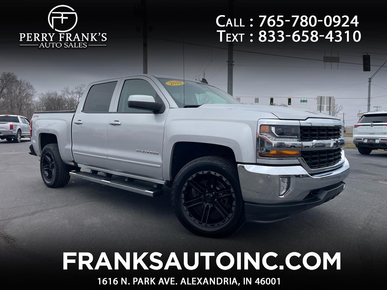 2018 Chevrolet Silverado 1500 4WD Crew Cab 143.5" LT w/1LT