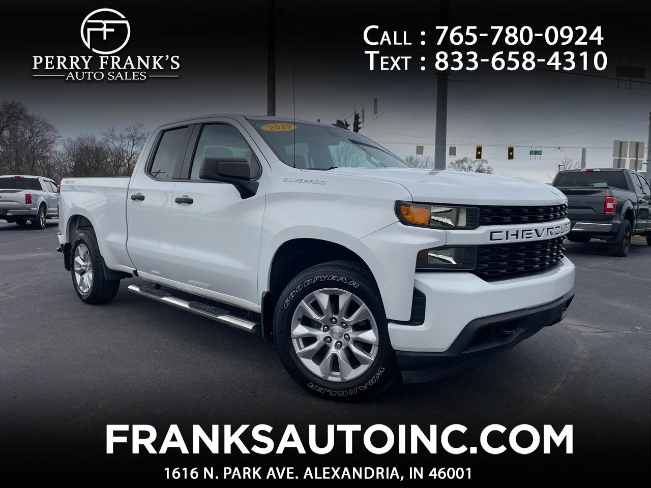 2019 Chevrolet Silverado 1500 4WD Double Cab 147" Custom