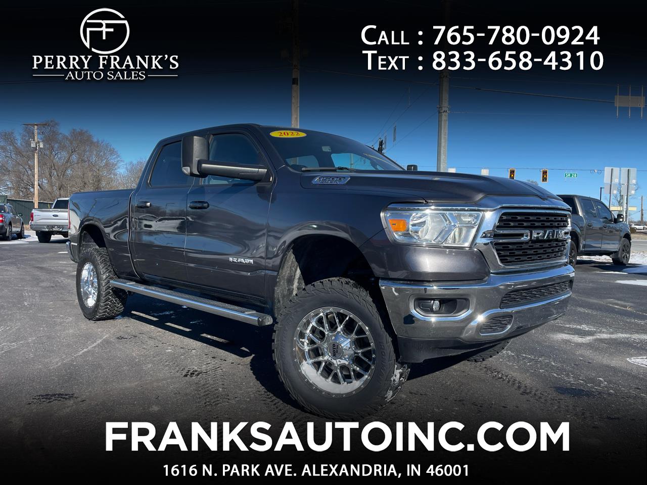 2022 RAM 1500 Big Horn 4x4 Crew Cab 6'4" Box