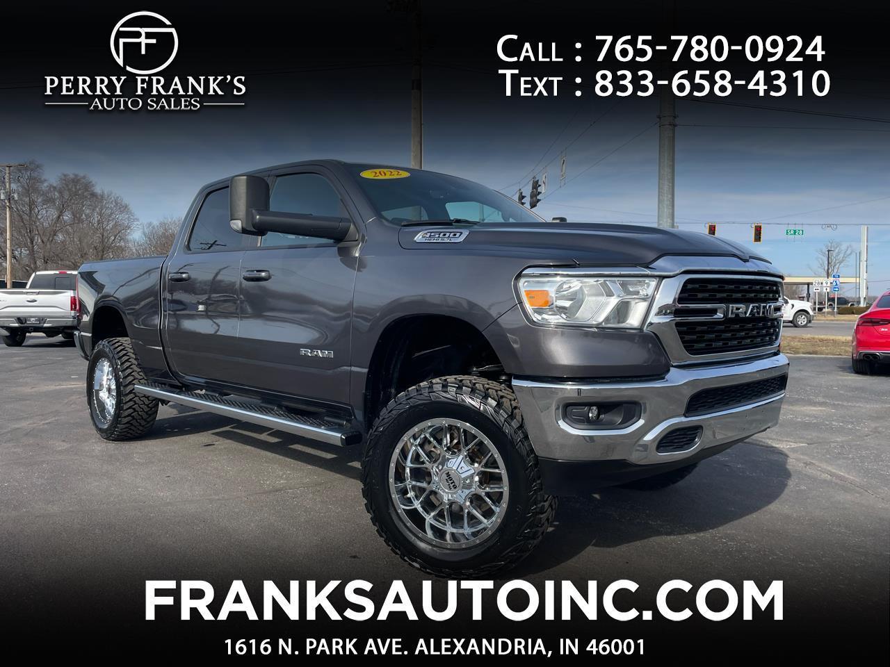 2022 RAM 1500 Big Horn 4x4 Crew Cab 6'4" Box