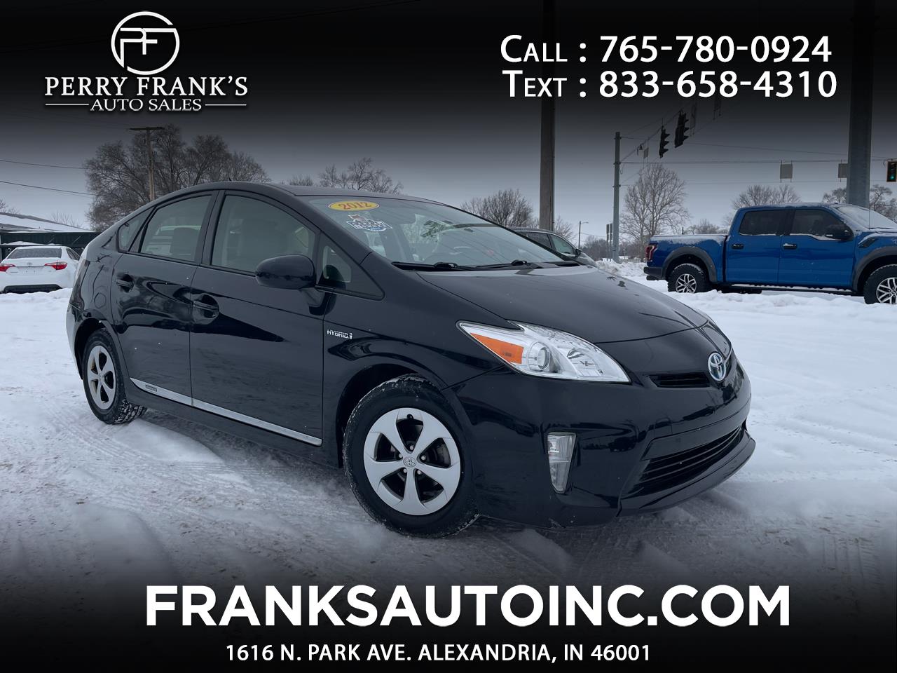 2012 Toyota Prius 5dr HB Three (Natl)