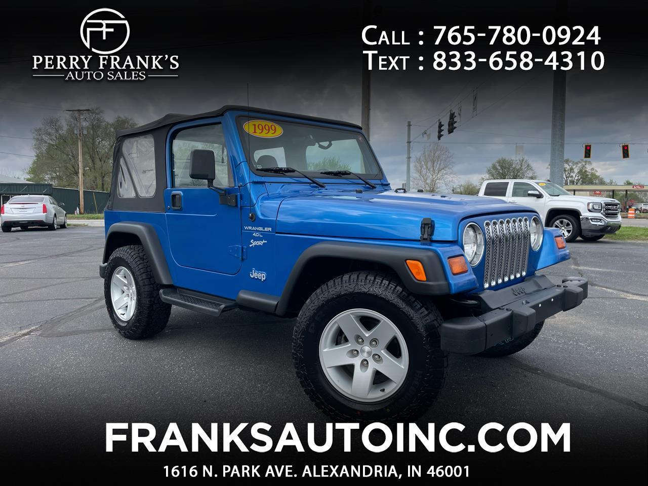 1999 Jeep Wrangler 2dr Sport