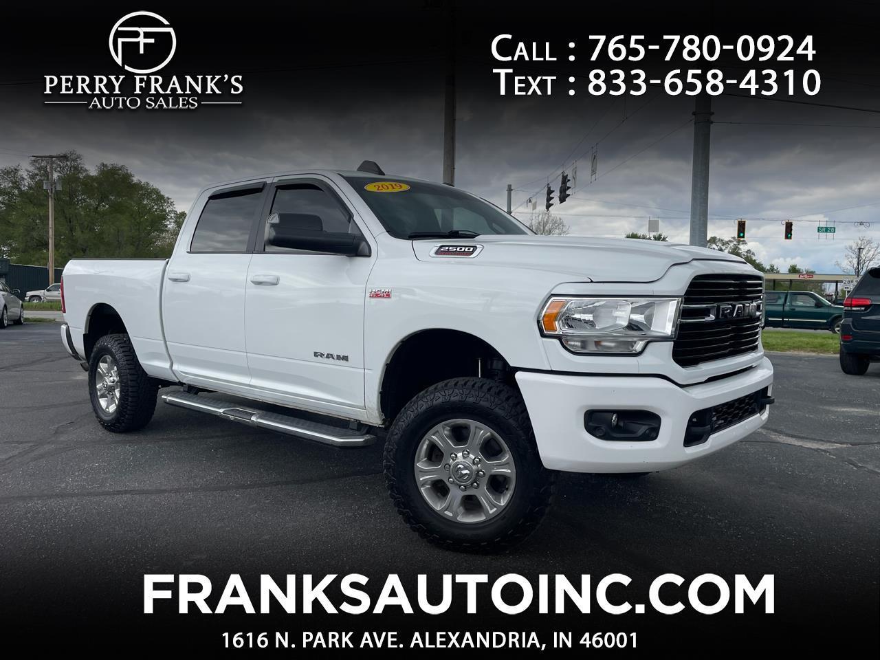 2019 RAM 2500 Big Horn 4x4 Crew Cab 6'4" Box