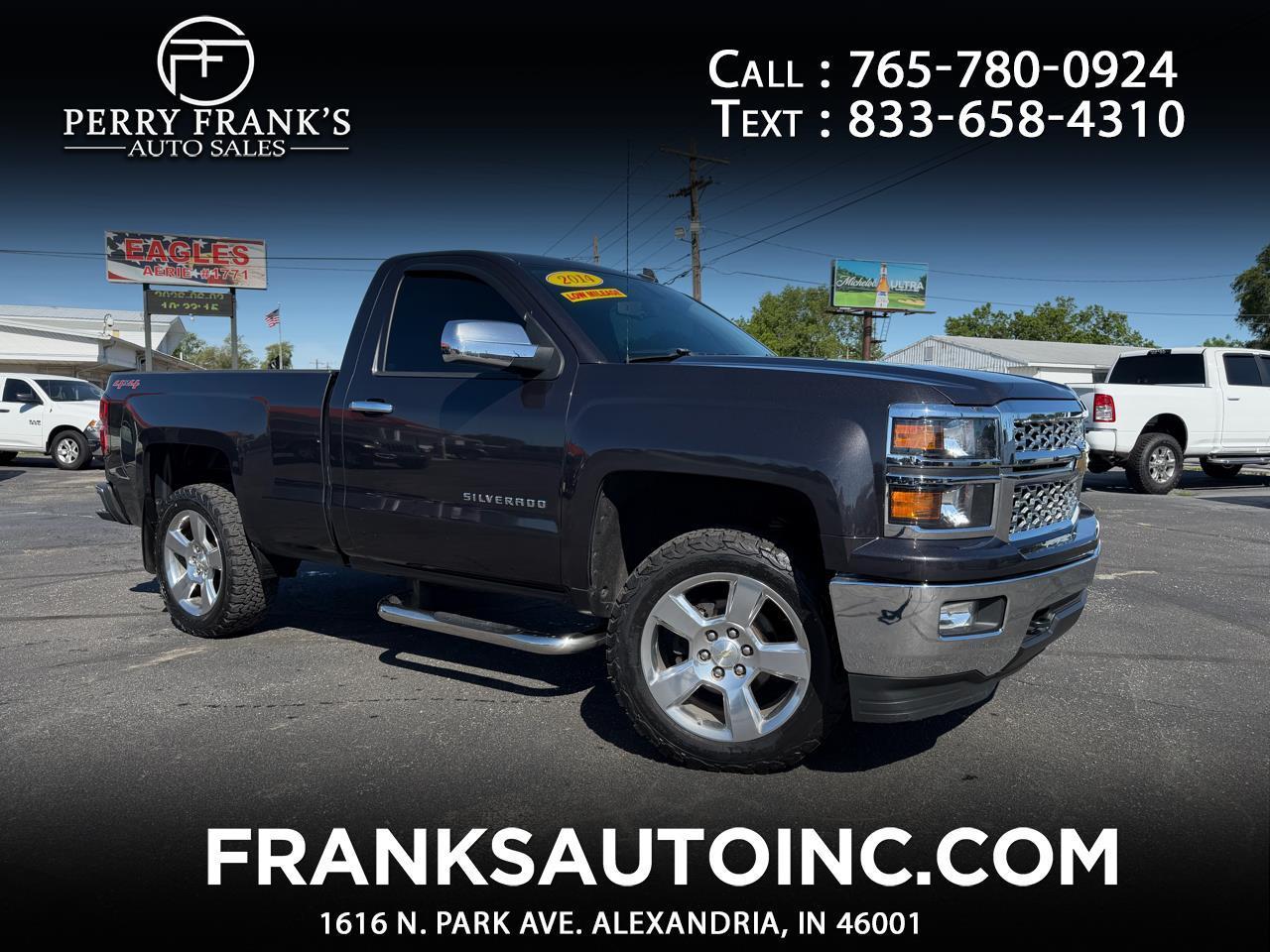 2014 Chevrolet Silverado 1500 4WD Reg Cab 119.0" LT w/1LT