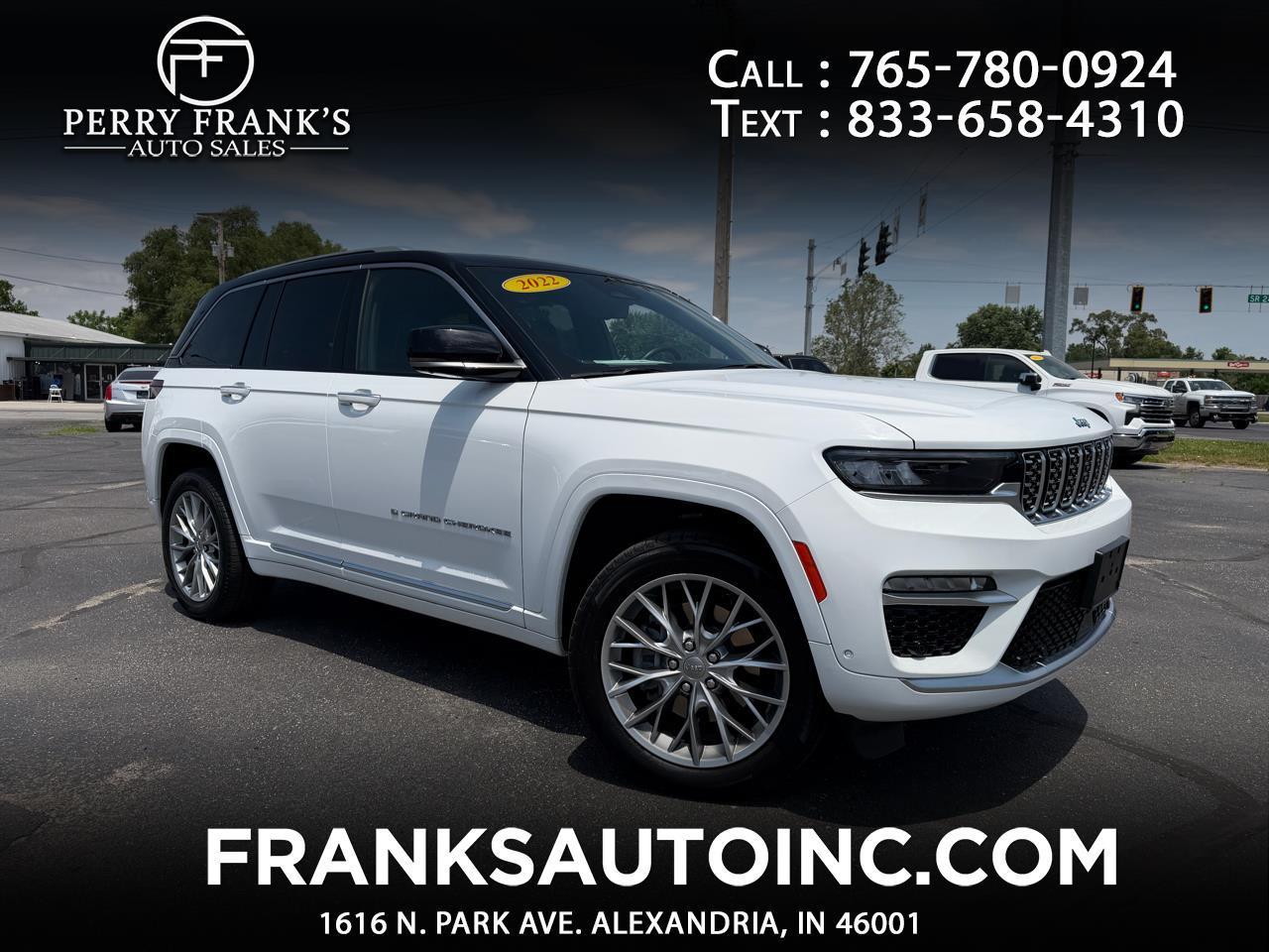 2022 Jeep Grand Cherokee 4xe Summit 4x4