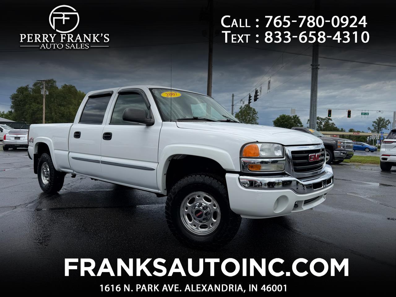 2007 GMC Sierra 1500HD Classic 4WD Crew Cab 153.0" SLE1