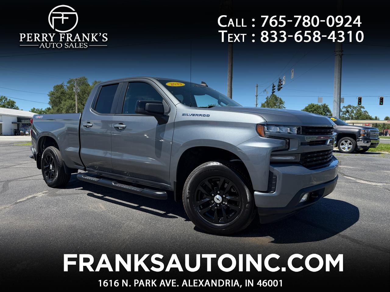 2019 Chevrolet Silverado 1500 4WD Double Cab 147" RST